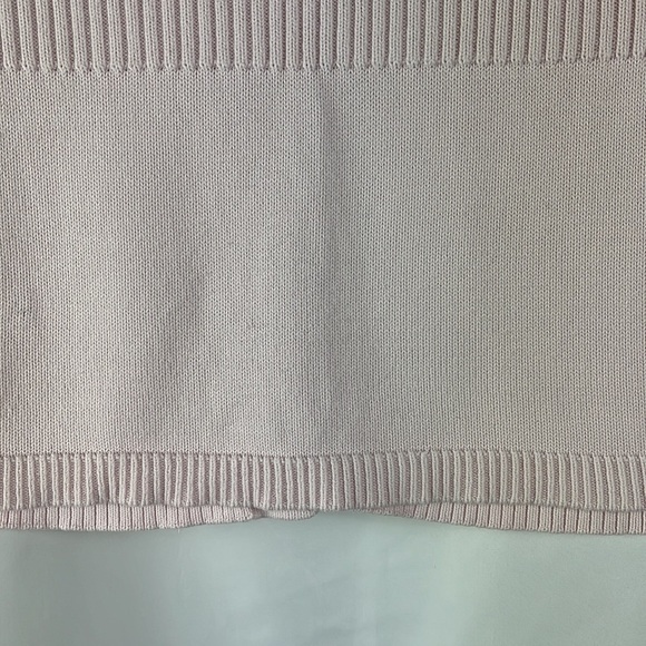 Adrienne Vittadini short sleeve cardigan single button front closure  Sz PS Pink - Picture 8 of 10